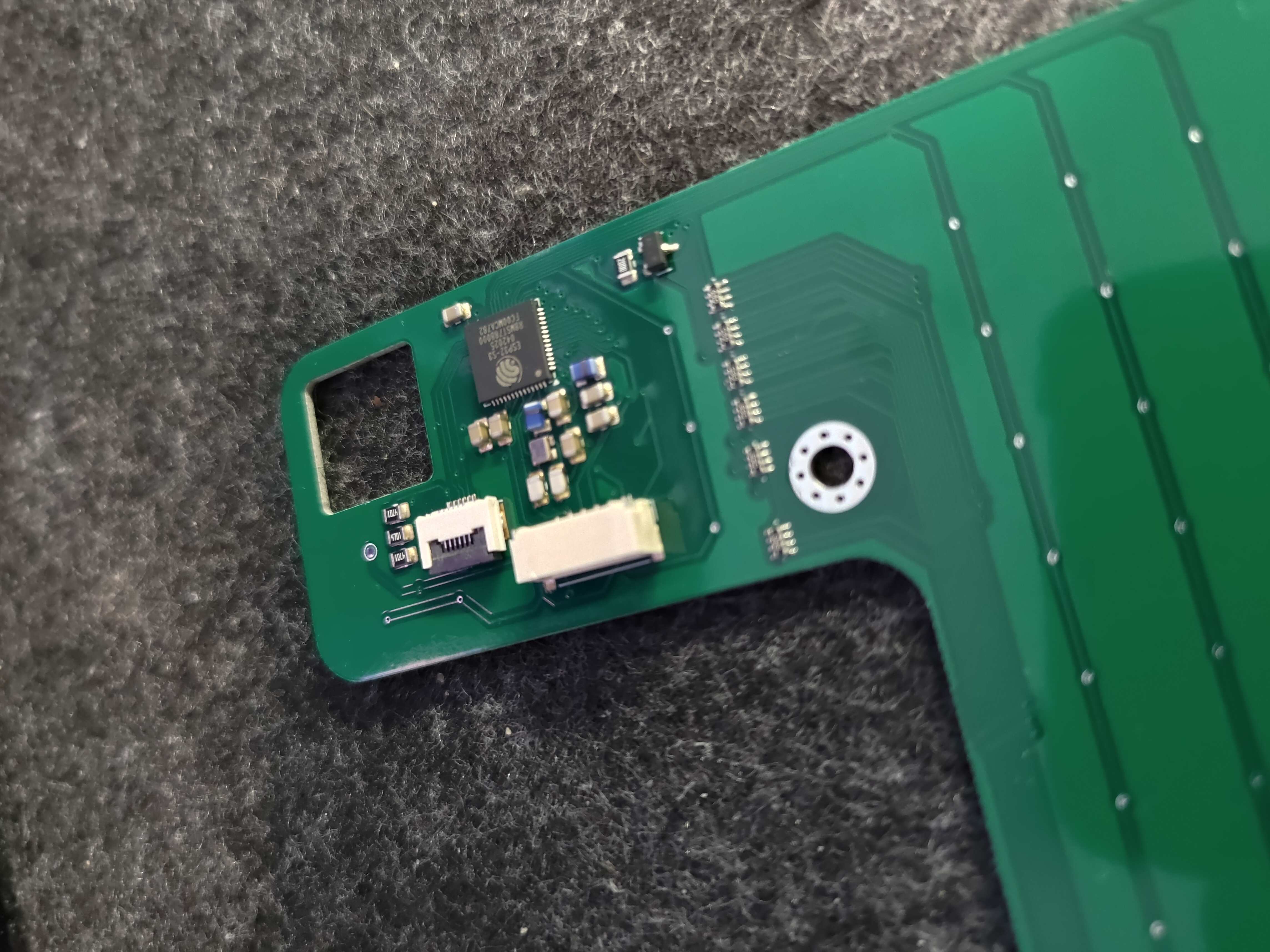 Assembled Keyboard PCB